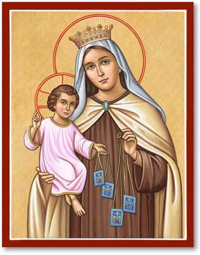 Our Lady of Mount Carmel .